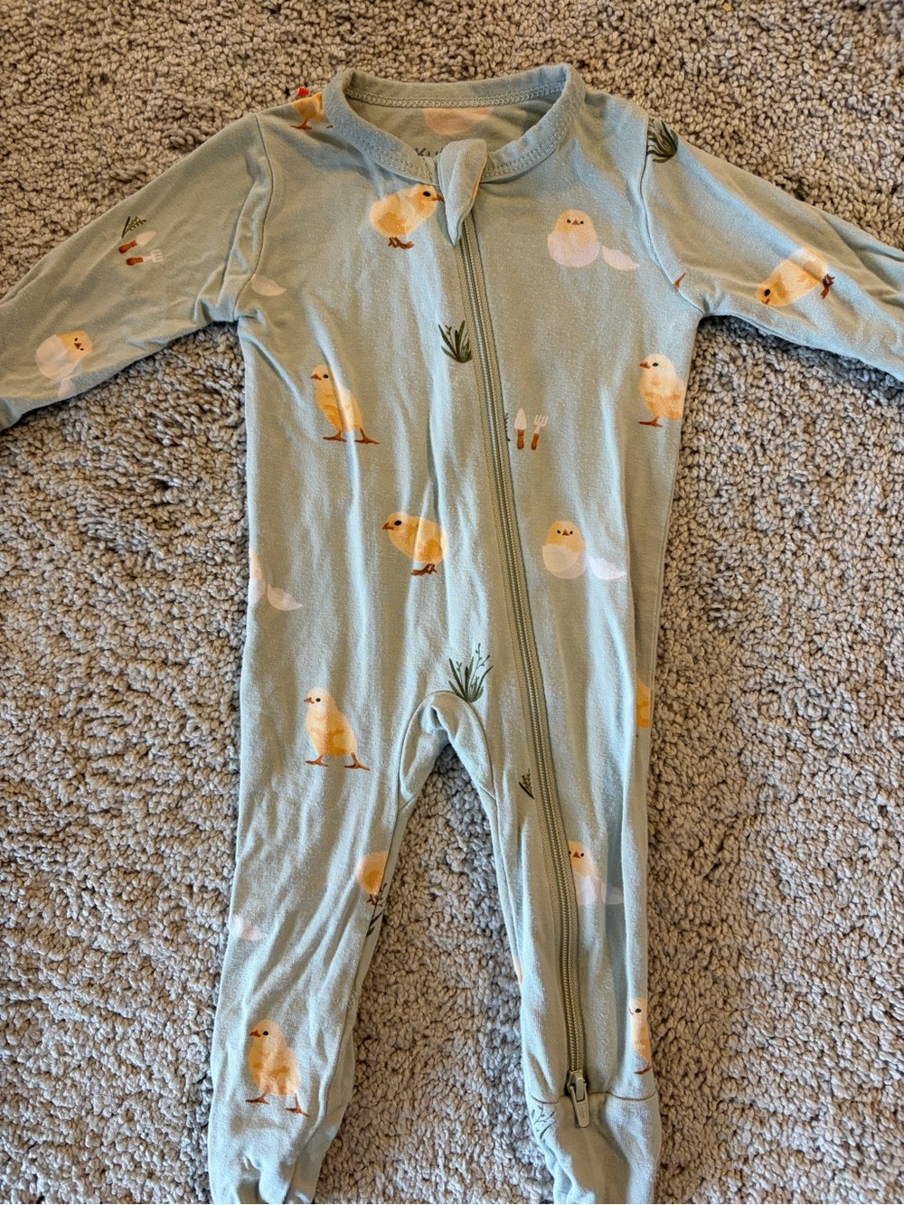 Kyte Baby Zipper Footie NB